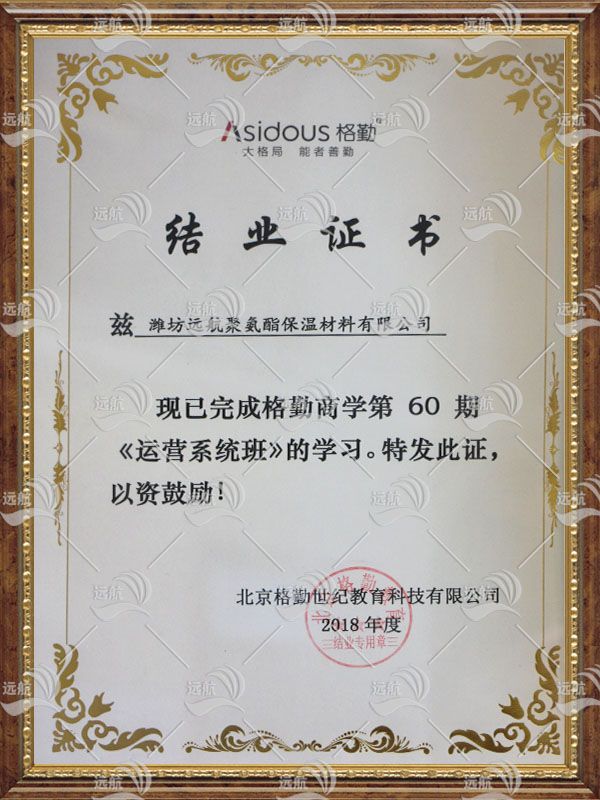 結業證書